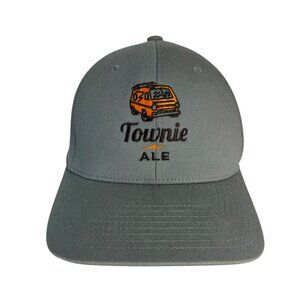 Townie Ale Baseball Hat Size S-M Flexfit Cap Beer Post Brewing Company Logo Van